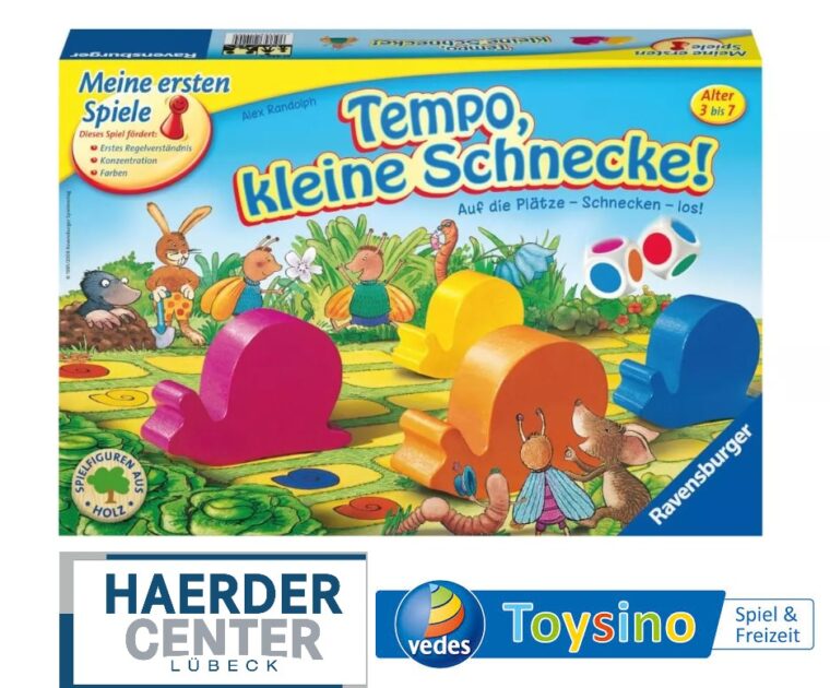 Tempo kleine Schnecke bei Toysino im Haerder Center