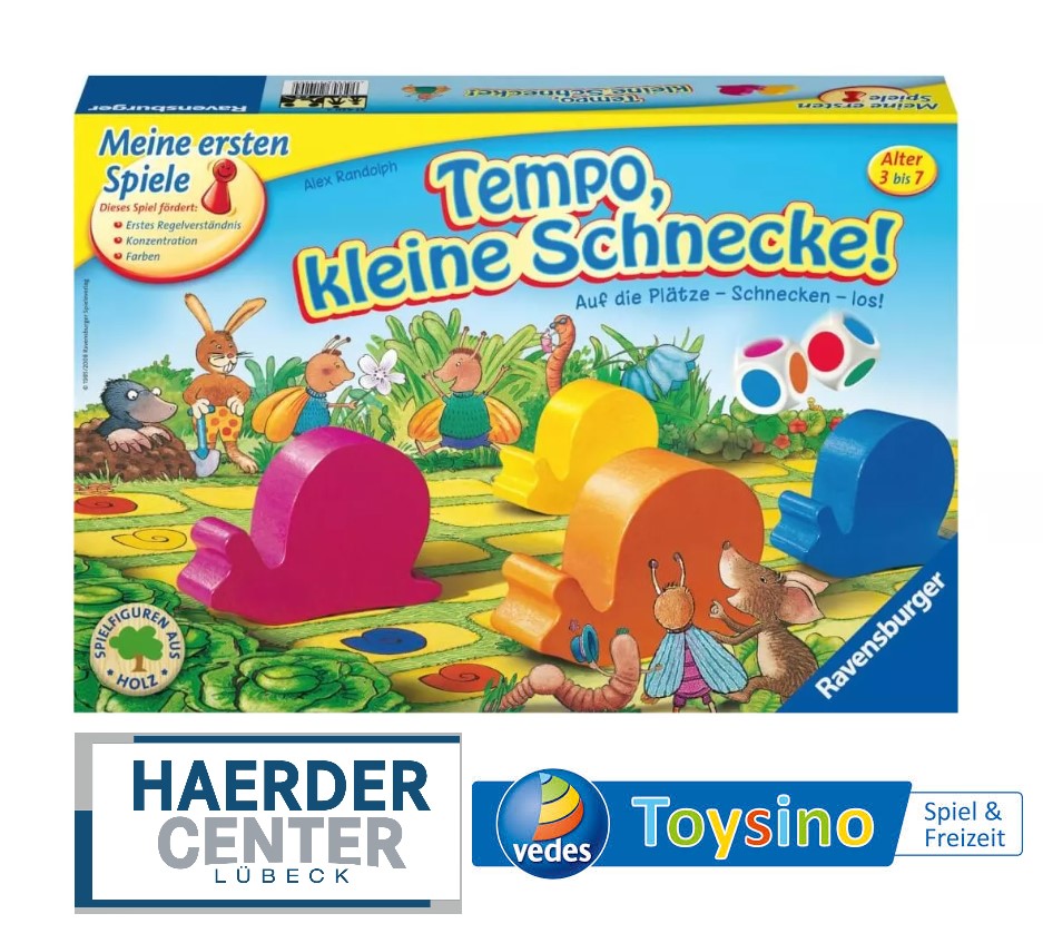 Tempo kleine Schnecke bei Toysino im Haerder Center